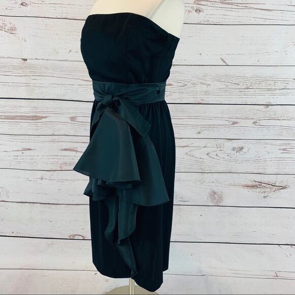 Victor Costa vintage black strapless size 10 70’s - Picture 3 of 8